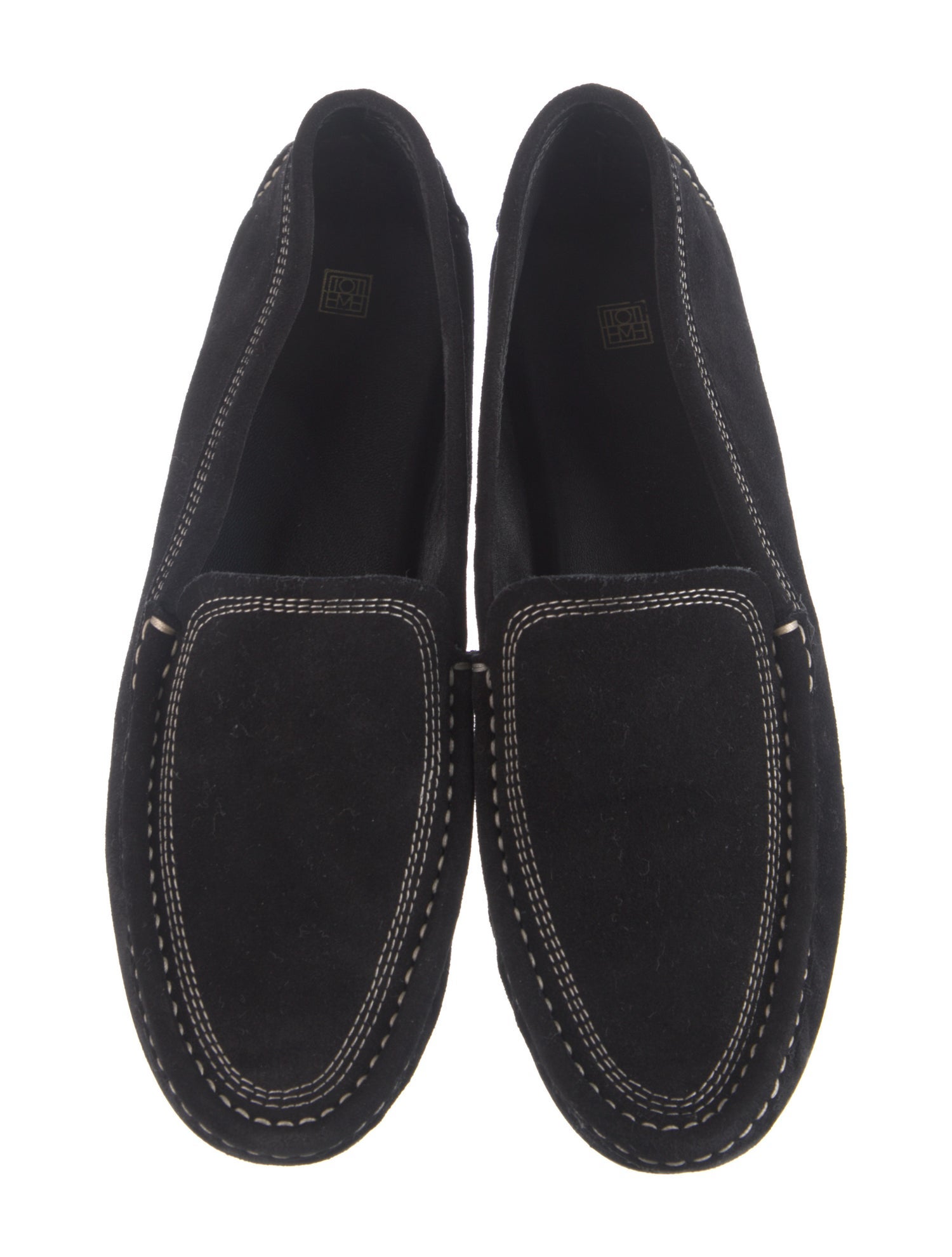 TOTEME Suede Loafers